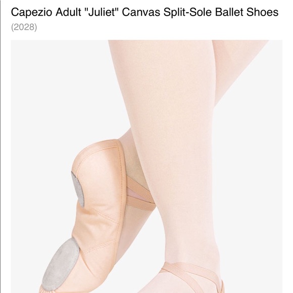 capezio canvas ballet shoes